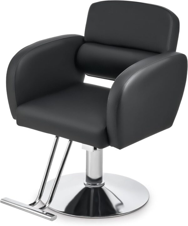 Black Barber Chair - Image 6