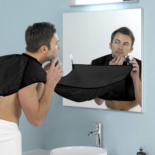 Male Beard Shaving Apron Care Clean Hair - Image 3